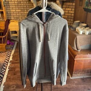 GAP Men's Charcoal Gray Hoodie Jacket